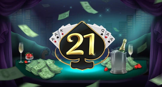 Gra 21 w aplikacji ColdBet